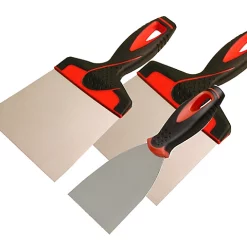 Castorama 3 Couteaux à Enduire Inox Ocai N°4/10/6