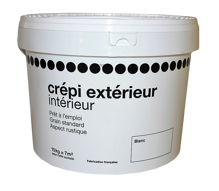 Castorama Crépi Extérieur Aspect Rustique Blanc 15kg 1 Castorama Crépi Extérieur Aspect Rustique Blanc 15kg