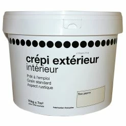 Castorama Crépi Extérieur Aspect Rustique Ton Pierre 15kg
