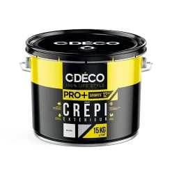 Castorama Crépi Extérieur CDECO Blanc Pro 15kg