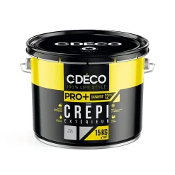 Castorama Crépi Extérieur CDECO Gris Clair Pro 15kg