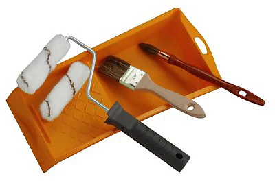 Castorama Kit Spécial Boiseries 2 Manchons + 1 Monture + 2 Pinceaux + 1 Bac Mini-rouleau 1 Castorama Kit Spécial Boiseries 2 Manchons + 1 Monture + 2 Pinceaux + 1 Bac Mini-rouleau