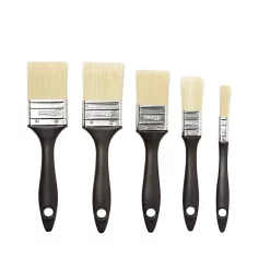 Castorama Lot De 5 Pinceaux 13, 25, 40 Et 2 X 50 Mm