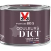 Castorama Peinture Bois Couleurs D'ici Violine Fumé Velours V33 0,125L