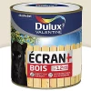 Castorama Peinture Bois Extérieur Ecran+ Bois Dulux Valentine Satin Blanc Crème RAL 9001 0,5L