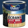 Castorama Peinture Bois Extérieur Ecran+ Bois Dulux Valentine Satin Marine RAL 5003 2L