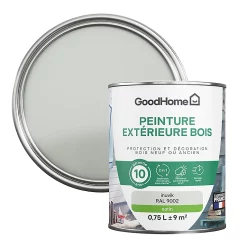 Castorama Peinture Bois Extérieur GoodHome Inuvik Gris Satin 0.75L