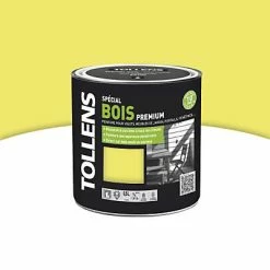 Castorama Peinture Bois Extérieur Premium Figue De Marseille Satin Tollens 0,5L