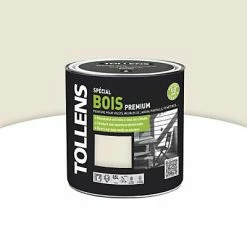 Castorama Peinture Bois Extérieur Premium Lin Satin Tollens 0,5L