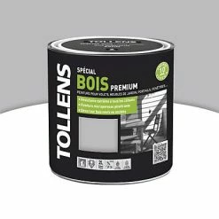 Castorama Peinture Bois Extérieur Premium Platine Satin Tollens 2L