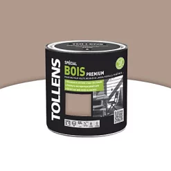 Castorama Peinture Bois Extérieur Premium Taupe Satin Tollens 0,5L
