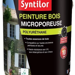 Castorama Peinture Bois Microporeuse Intérieur Extérieur Satiné Vert Provence Syntilor 2,5L