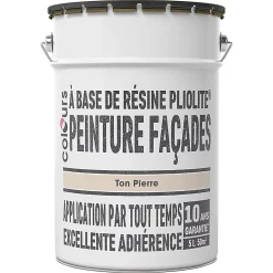 Castorama Peinture Façade Pliolite® Colours Ton Pierre 5L