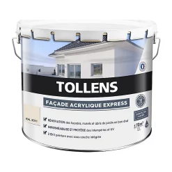 Castorama Peinture Façade Tollens Express Ton Pierre 10L