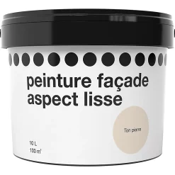 Castorama Peinture Façade Ton Pierre 10L