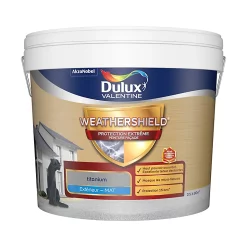 Castorama Peinture Façade Weathershield Protection Extrême Dulux Valentine Mat Titanium 10L