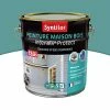 Castorama Peinture Maison Bois Intensiv Protect Syntilor Gris Bleuté 2L