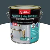 Castorama Peinture Maison Bois Intensiv Protect Syntilor Gris Foncé 2L