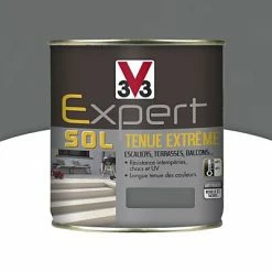 Castorama Peinture Pour Sol Intérieur Extérieur Tenue Extrême V33 Carbone 2,5L