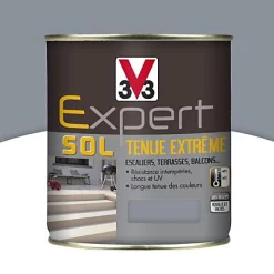 Castorama Peinture Pour Sol Intérieur Extérieur Tenue Extrême V33 Ciment 5L