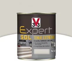 Castorama Peinture Pour Sol Intérieur Extérieur Tenue Extrême V33 Craie 500 Ml