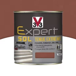 Castorama Peinture Pour Sol Intérieur Extérieur Tenue Extrême V33 Rouge Oxyde 2,5L