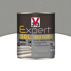 Castorama Peinture Pour Sol Intérieur Extérieur Tenue Extrême V33 Silex 500 Ml