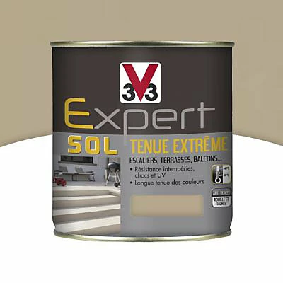 Castorama Peinture Pour Sol Intérieur Extérieur Tenue Extrême V33 Terre Ocrée 2,5L 1 Castorama Peinture Pour Sol Intérieur Extérieur Tenue Extrême V33 Terre Ocrée 2,5L
