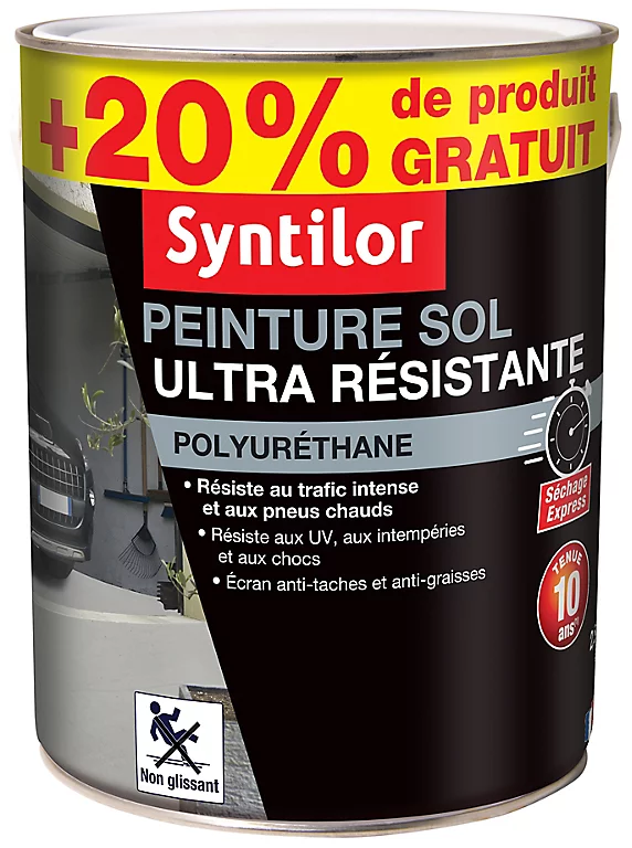 Castorama Peinture Pour Sol Ultra Résistante Palette Satin Syntilor 2,5L + 20% Gratuit 1 Castorama Peinture Pour Sol Ultra Résistante Palette Satin Syntilor 2,5L + 20% Gratuit