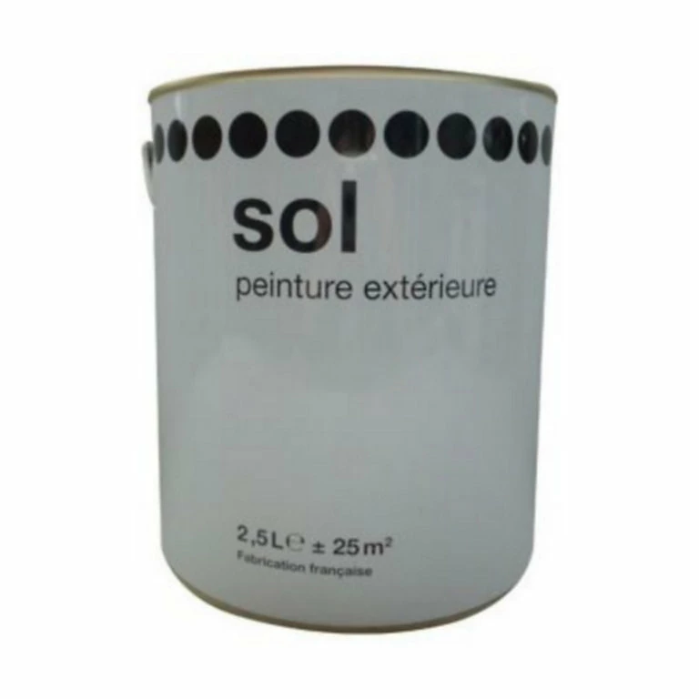 Castorama Peinture Sol Blanc Satin 2,5L 1 Castorama Peinture Sol Blanc Satin 2,5L