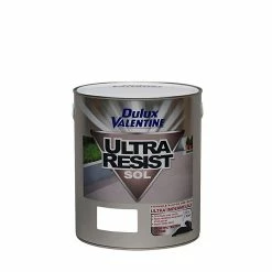 Castorama Peinture Sol Dulux Valentine Ultra Resist Satin 2,5L Blanc