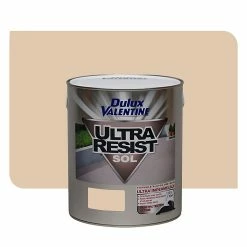 Castorama Peinture Sol Dulux Valentine Ultra Resist Satin 2,5L Sable