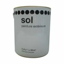 Castorama Peinture Sol Vert Satin 2,5L