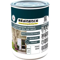 Castorama Résine De Rénovation Multi-support Perce Neige Satin Résinence 0,5L