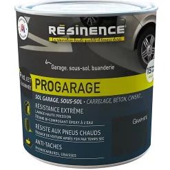 Castorama Résine De Rénovation Sol Pro Résinence Garage Graphite 300mL