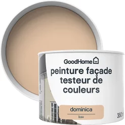 Castorama Testeur Peinture Façade Dominica GoodHome Ocre Rose Mat 350ml
