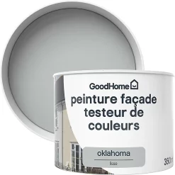Castorama Testeur Peinture Façade Oklahoma GoodHome Gris Clair Mat 350ml